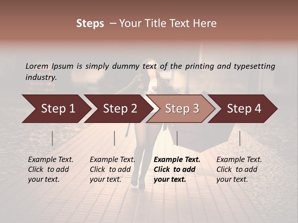 Teenager Market Lifestyle PowerPoint Template