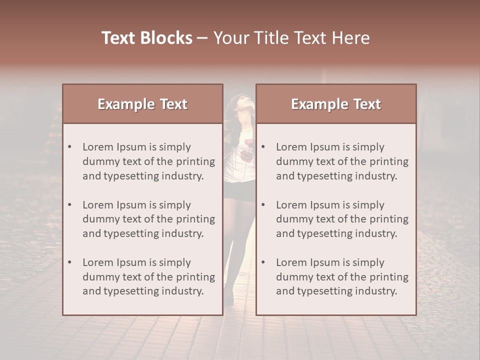 Teenager Market Lifestyle PowerPoint Template
