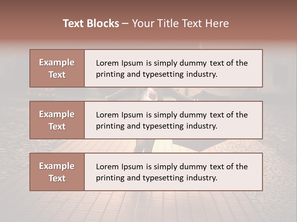 Teenager Market Lifestyle PowerPoint Template