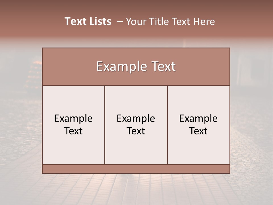 Teenager Market Lifestyle PowerPoint Template