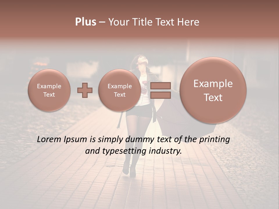 Teenager Market Lifestyle PowerPoint Template