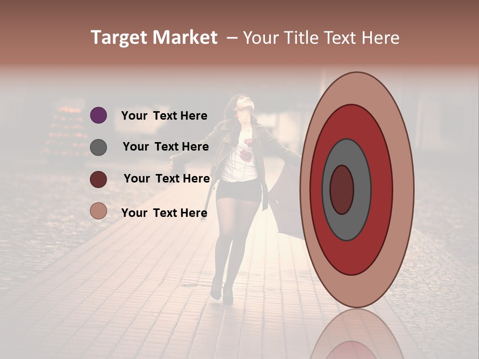 Teenager Market Lifestyle PowerPoint Template