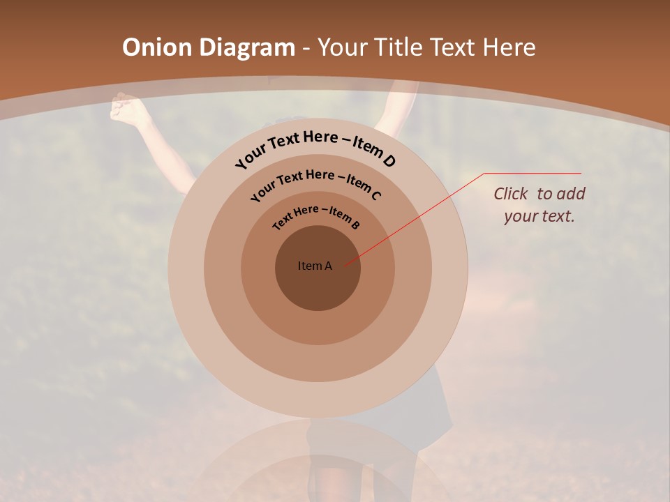 Female Glamour Brunette PowerPoint Template