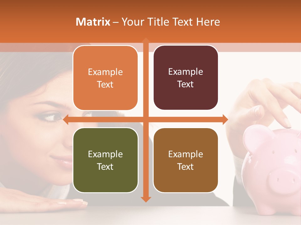 Formal Modern Coin PowerPoint Template