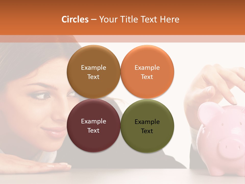 Formal Modern Coin PowerPoint Template