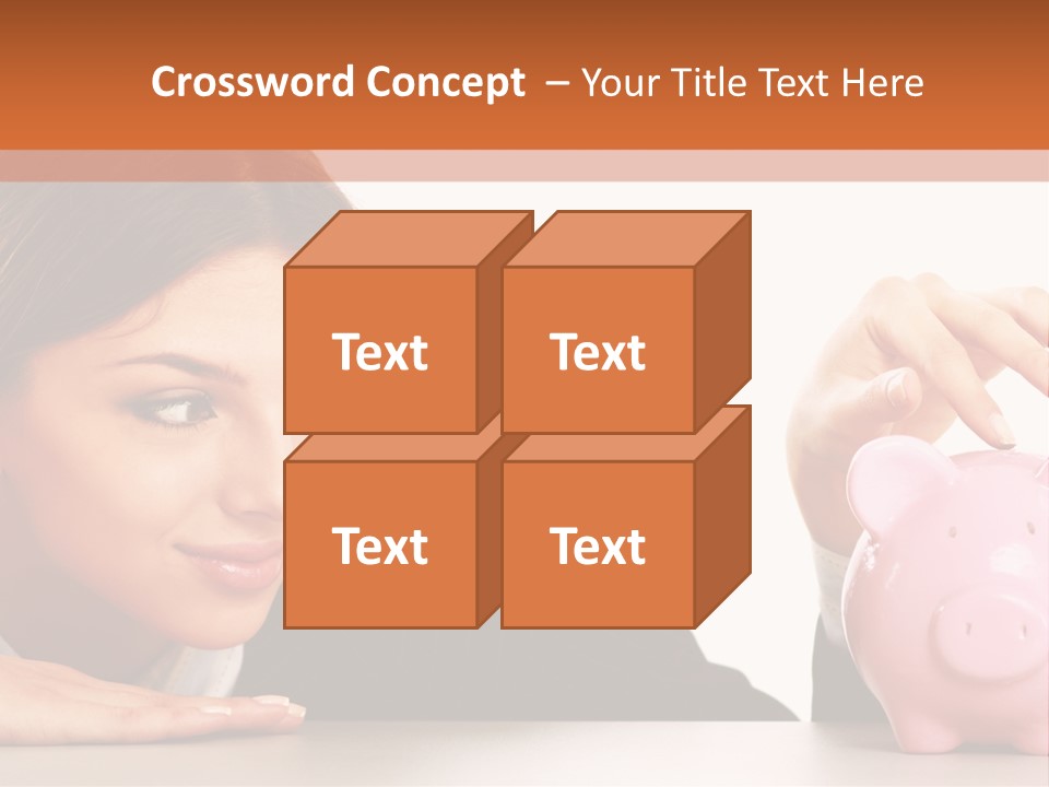 Formal Modern Coin PowerPoint Template