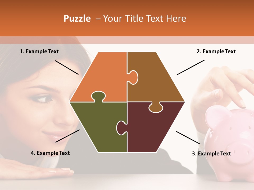 Formal Modern Coin PowerPoint Template