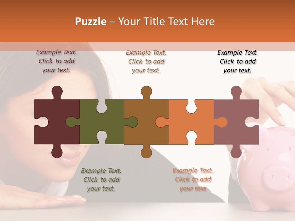 Formal Modern Coin PowerPoint Template