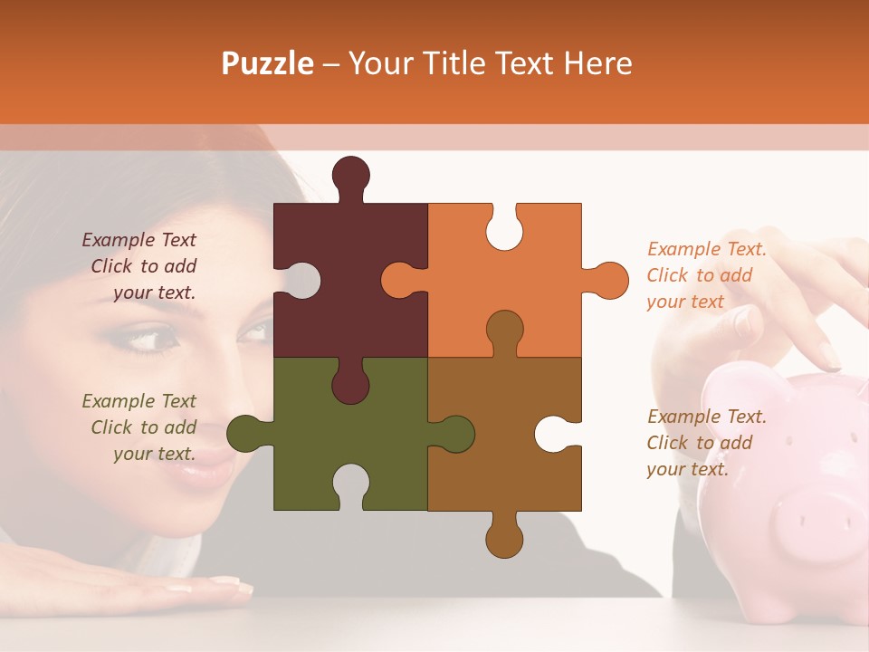 Formal Modern Coin PowerPoint Template