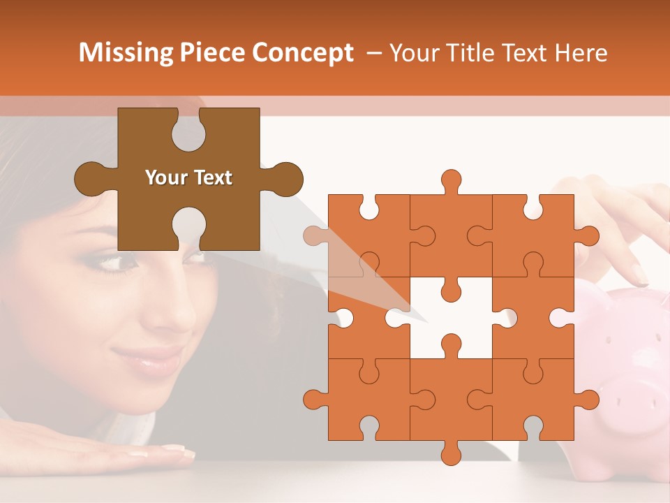 Formal Modern Coin PowerPoint Template