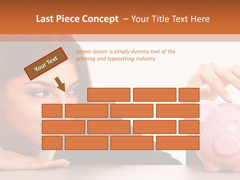 Formal Modern Coin PowerPoint Template