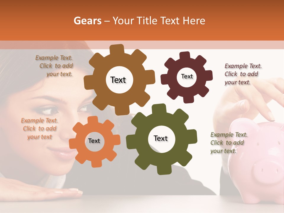 Formal Modern Coin PowerPoint Template