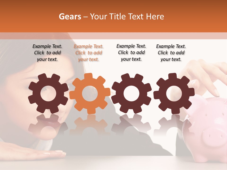 Formal Modern Coin PowerPoint Template