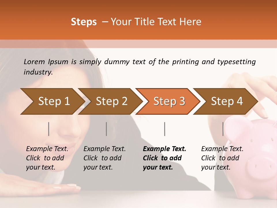 Formal Modern Coin PowerPoint Template