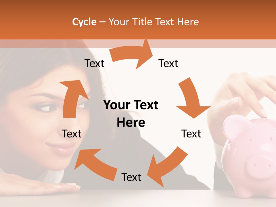 Formal Modern Coin PowerPoint Template