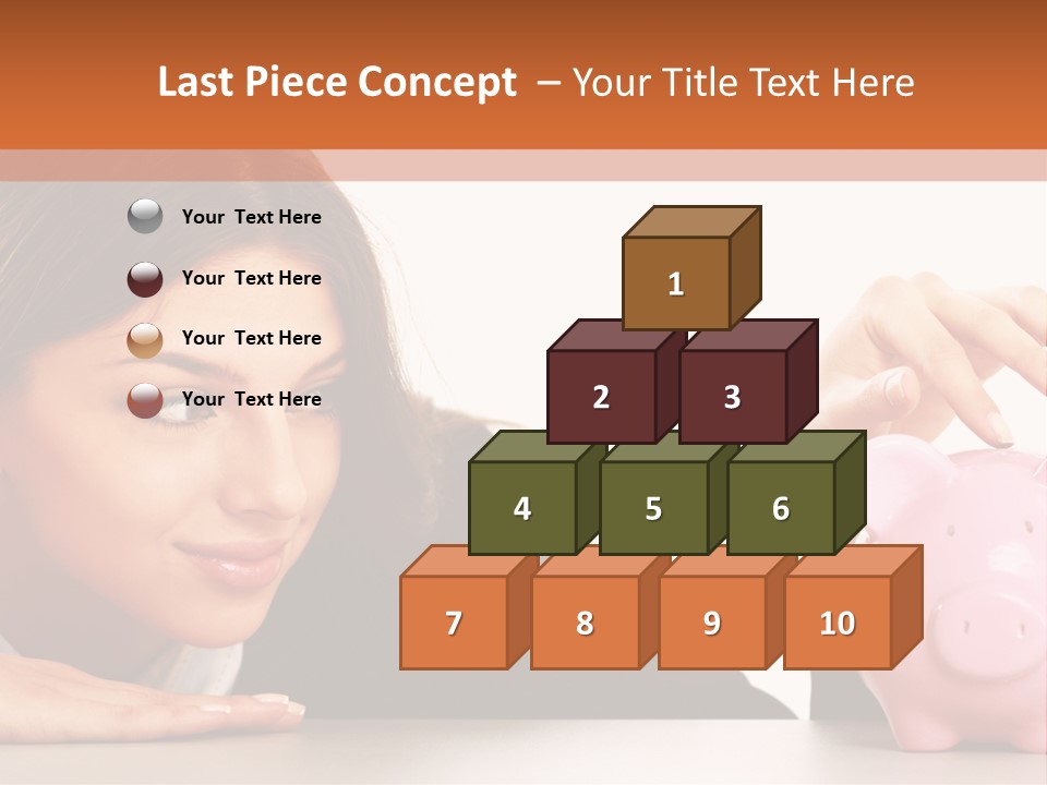 Formal Modern Coin PowerPoint Template