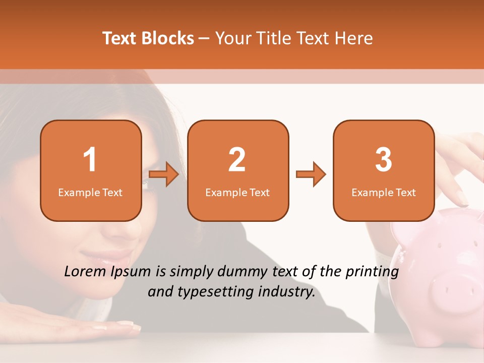 Formal Modern Coin PowerPoint Template