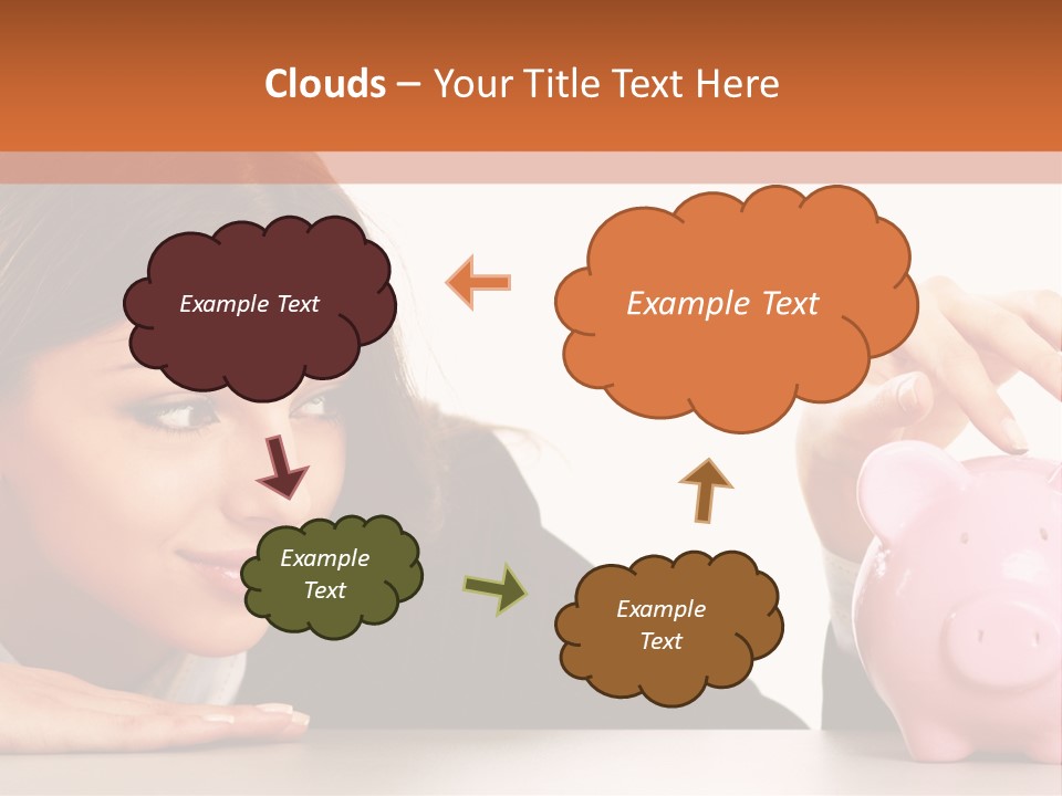 Formal Modern Coin PowerPoint Template