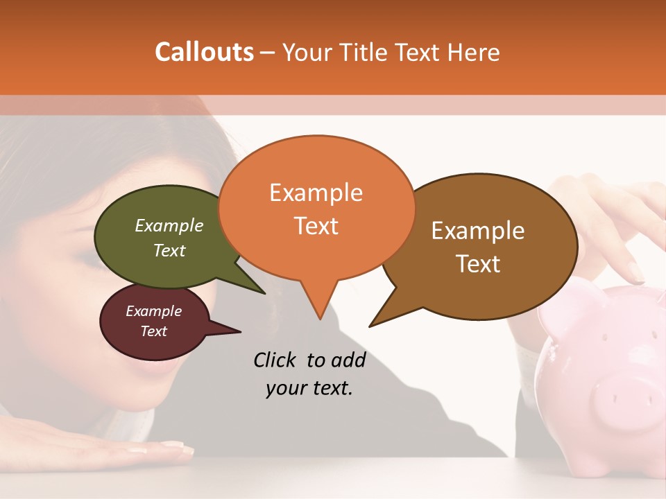 Formal Modern Coin PowerPoint Template