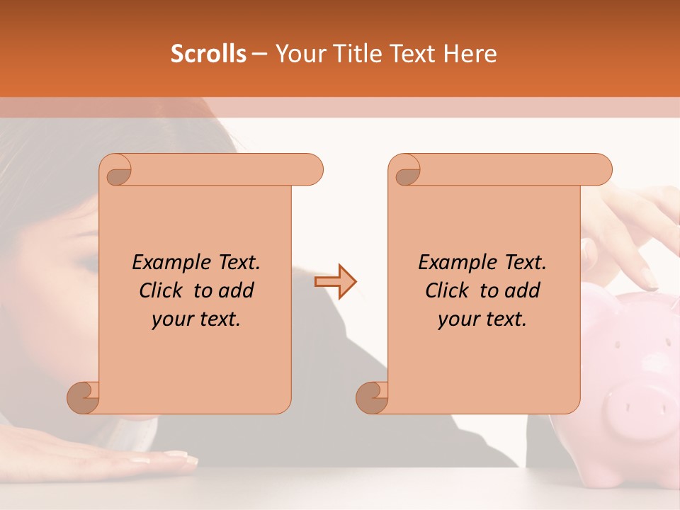 Formal Modern Coin PowerPoint Template