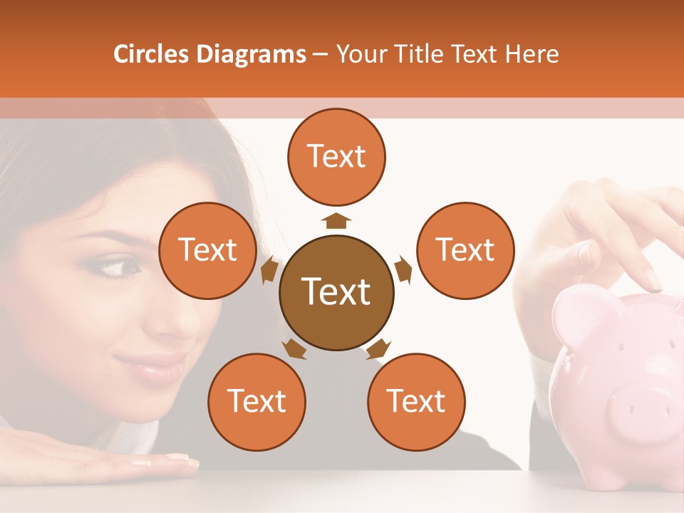 Formal Modern Coin PowerPoint Template