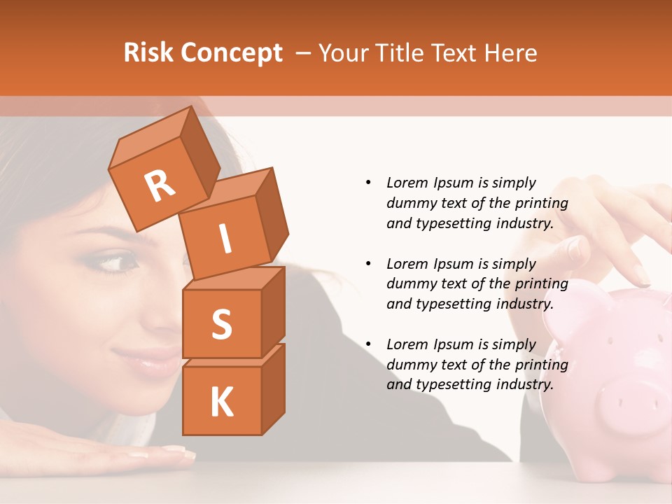 Formal Modern Coin PowerPoint Template