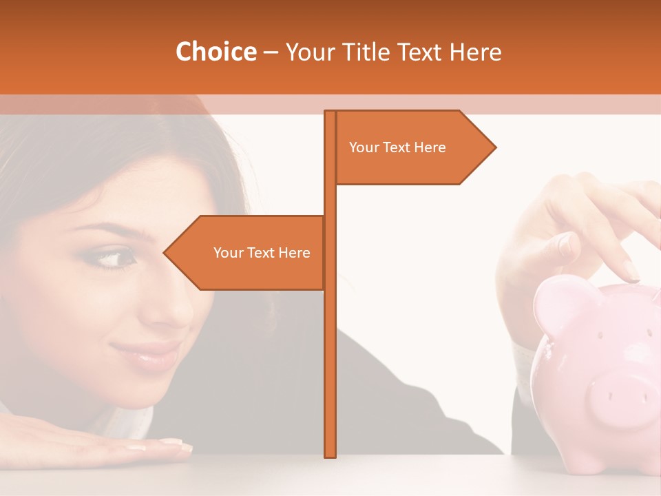 Formal Modern Coin PowerPoint Template