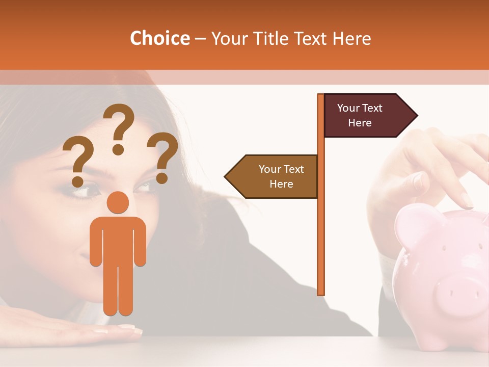 Formal Modern Coin PowerPoint Template