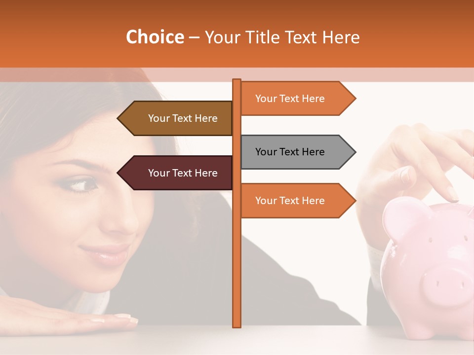 Formal Modern Coin PowerPoint Template