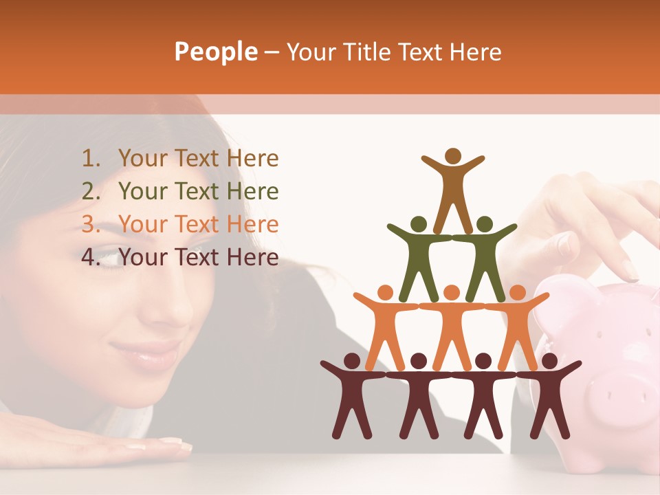 Formal Modern Coin PowerPoint Template