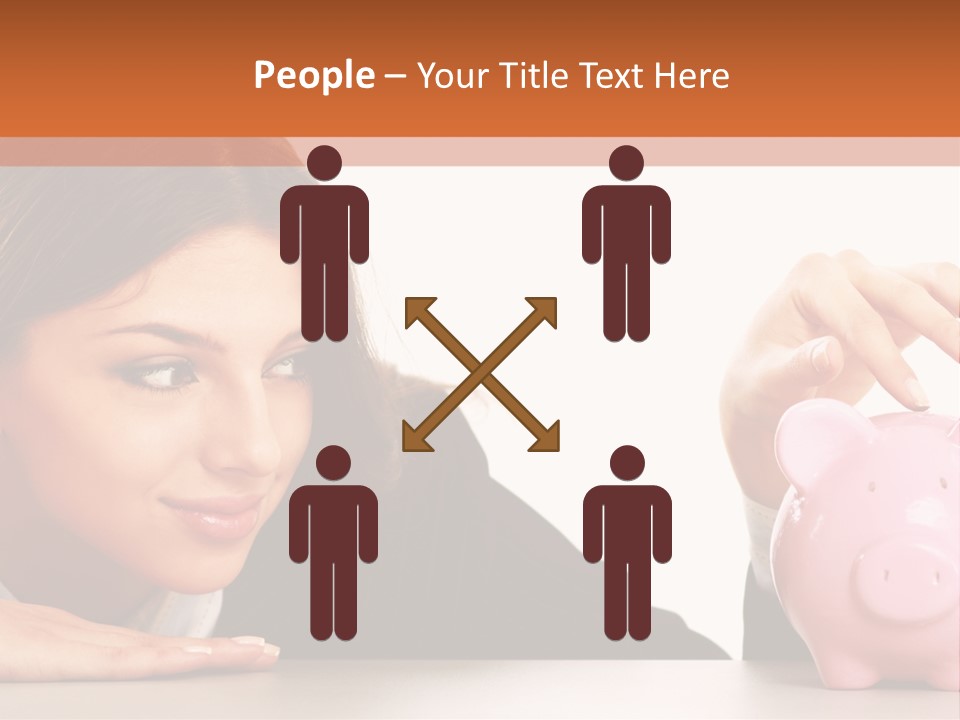 Formal Modern Coin PowerPoint Template