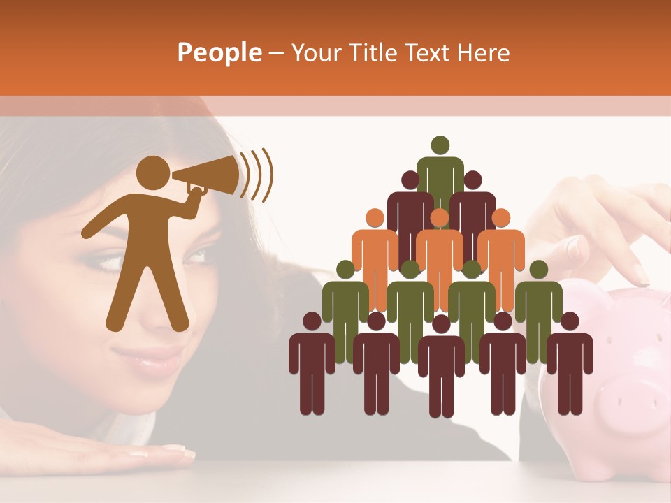 Formal Modern Coin PowerPoint Template