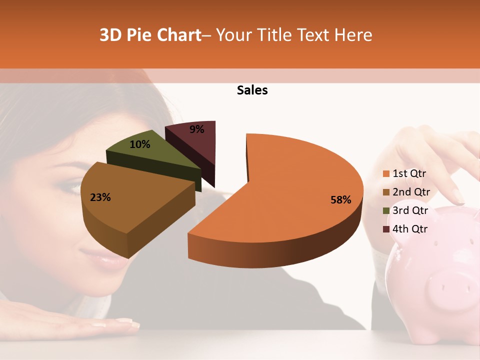 Formal Modern Coin PowerPoint Template