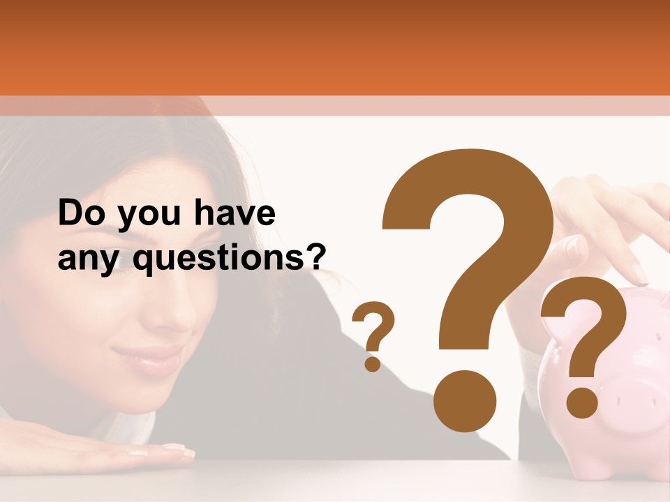 Formal Modern Coin PowerPoint Template