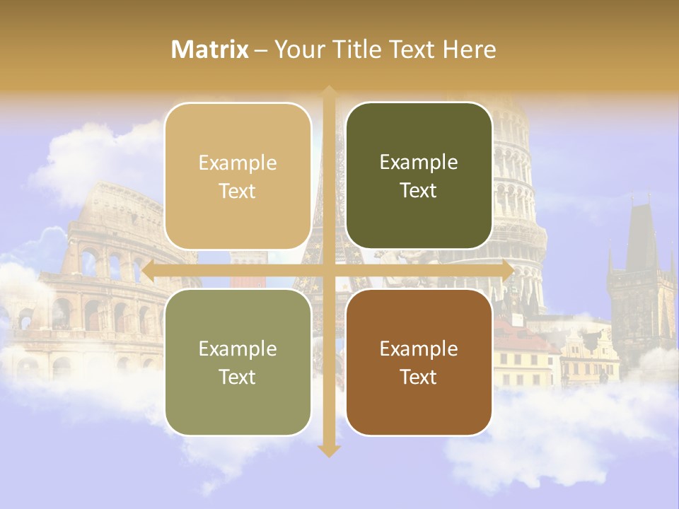 City Retro Collage PowerPoint Template