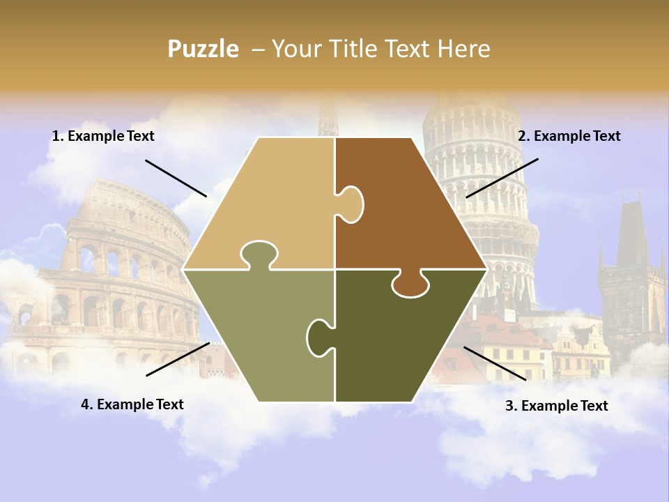 City Retro Collage PowerPoint Template