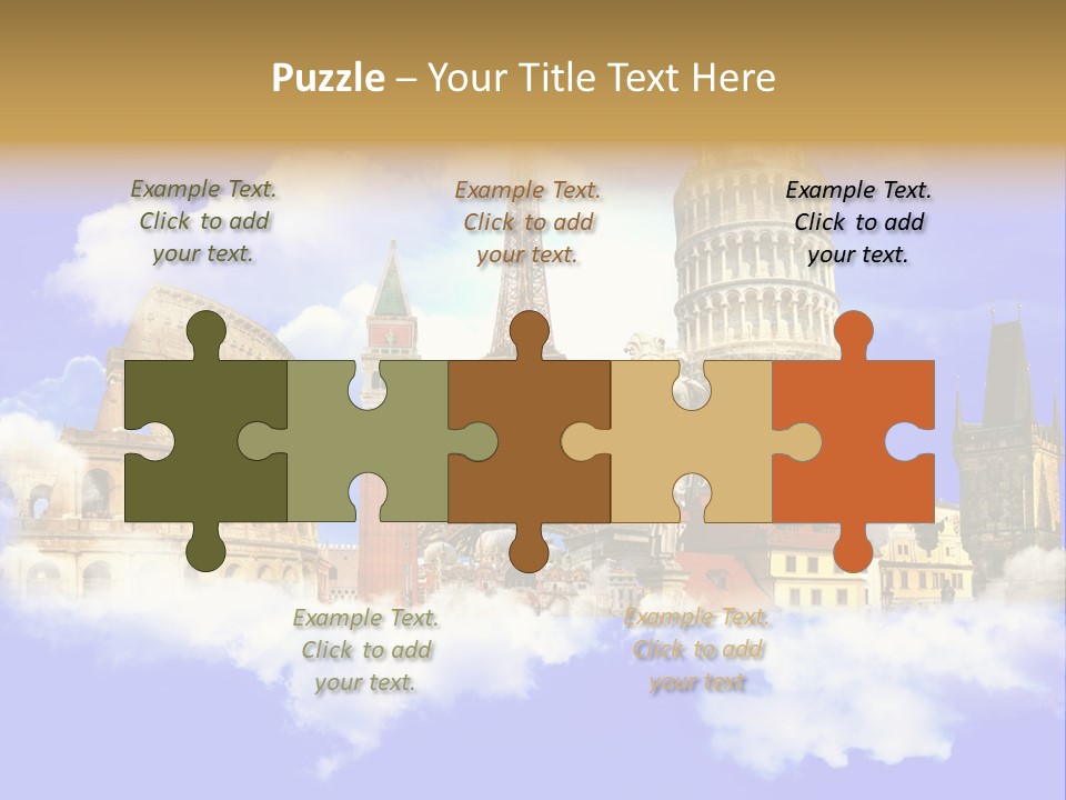 City Retro Collage PowerPoint Template