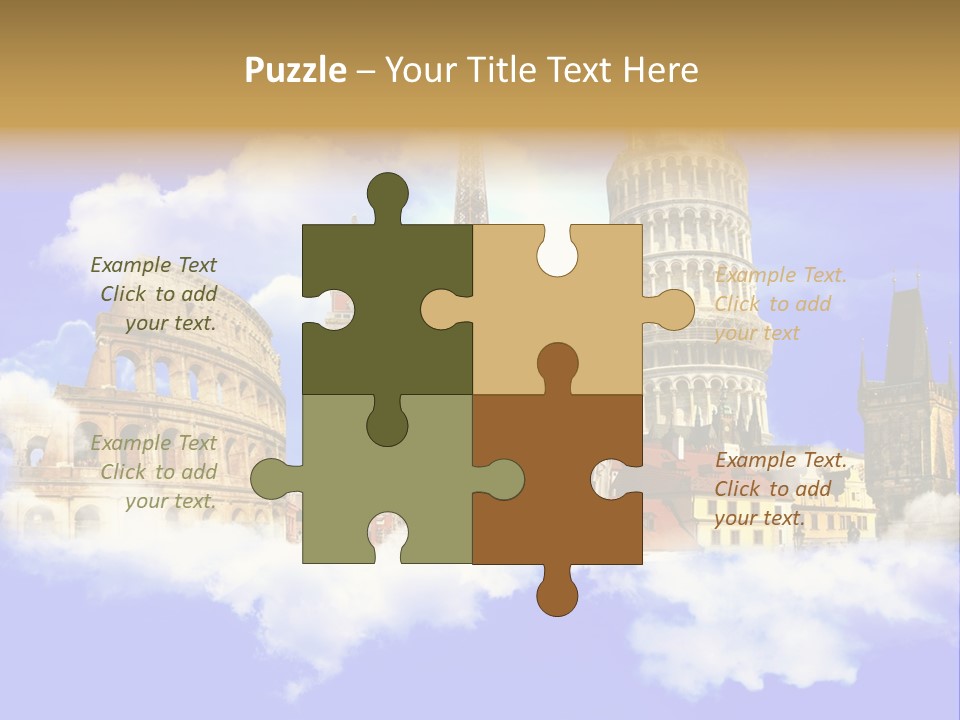 City Retro Collage PowerPoint Template