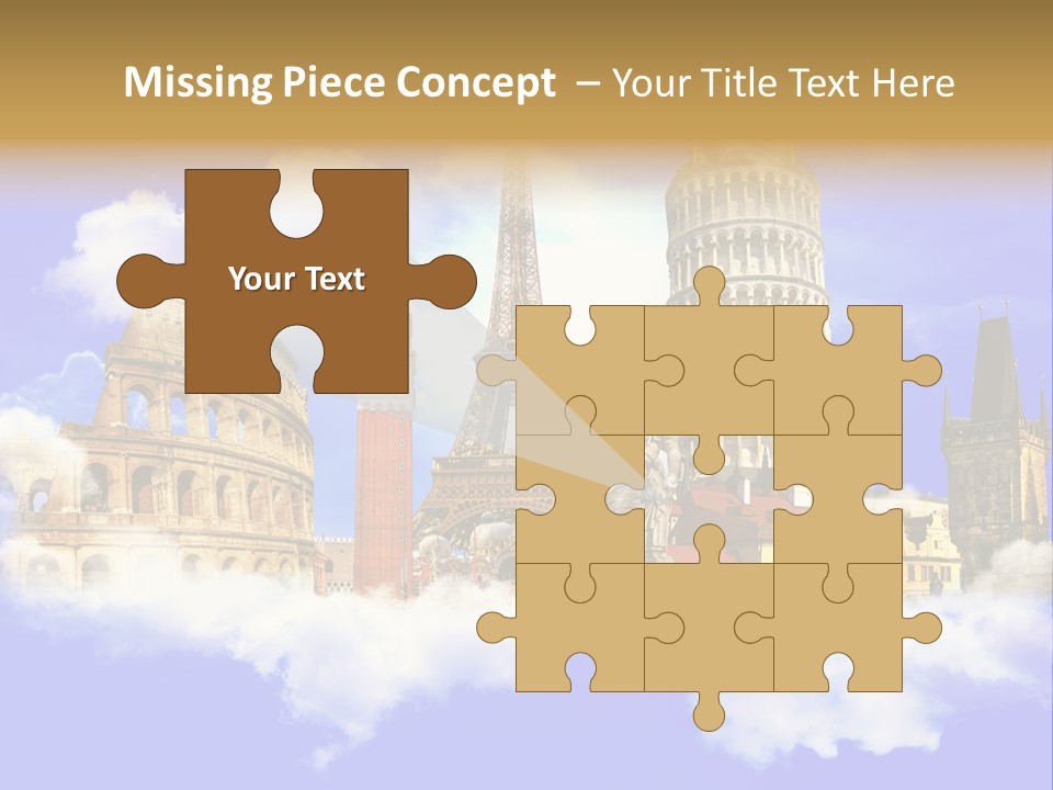 City Retro Collage PowerPoint Template