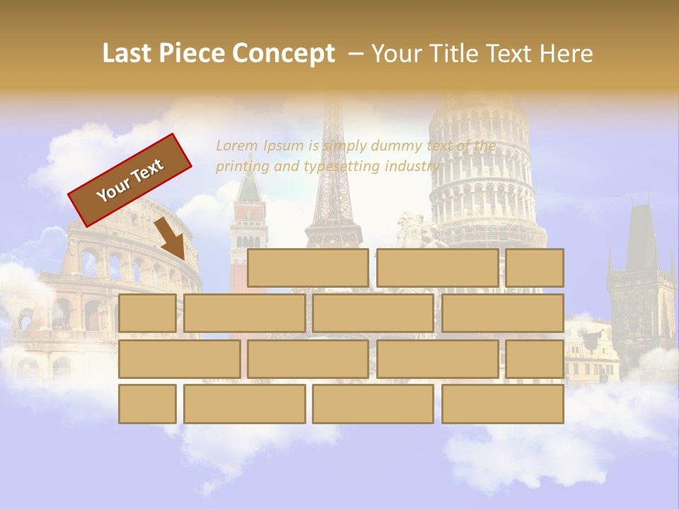 City Retro Collage PowerPoint Template