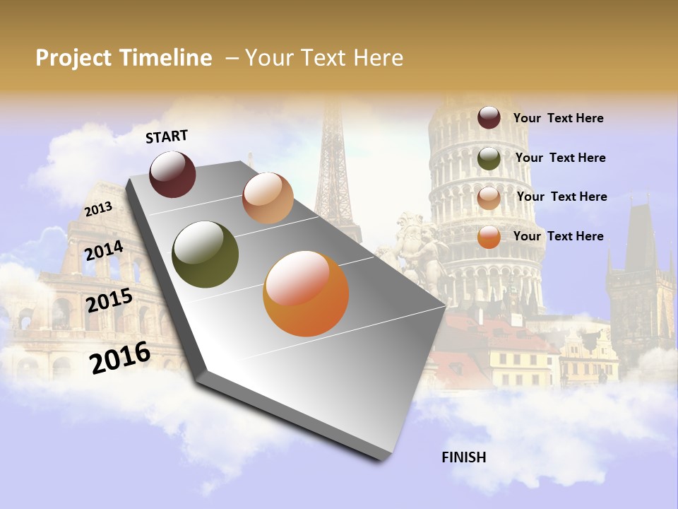City Retro Collage PowerPoint Template