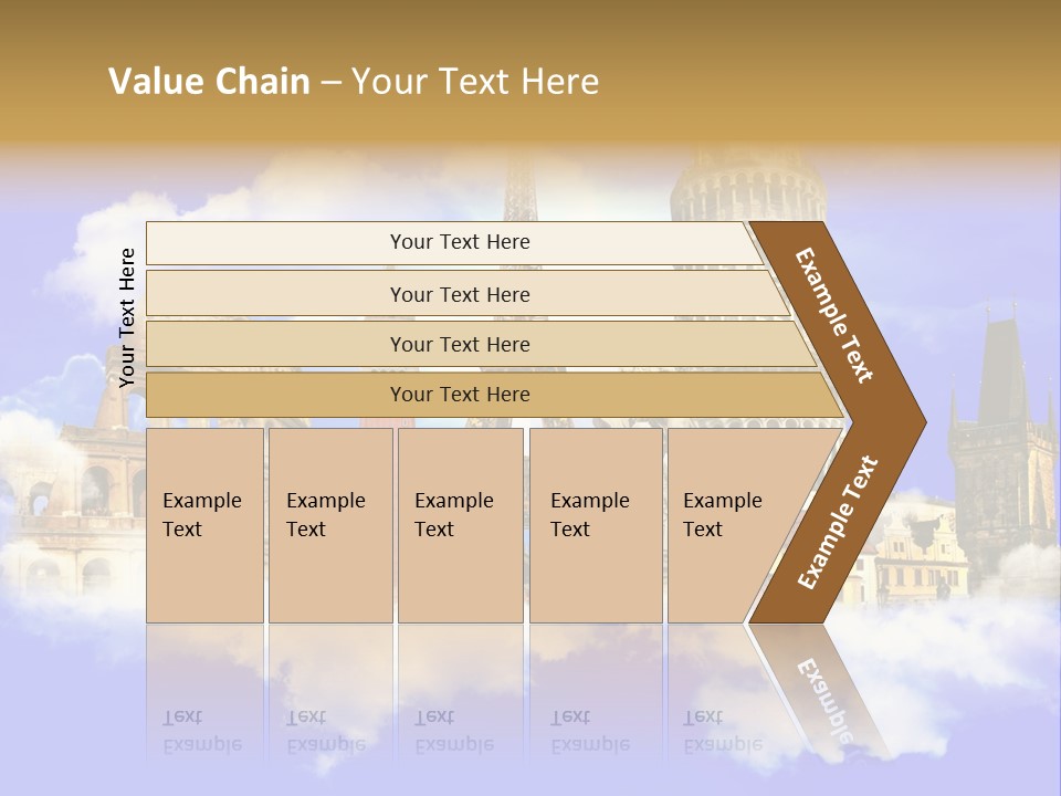 City Retro Collage PowerPoint Template