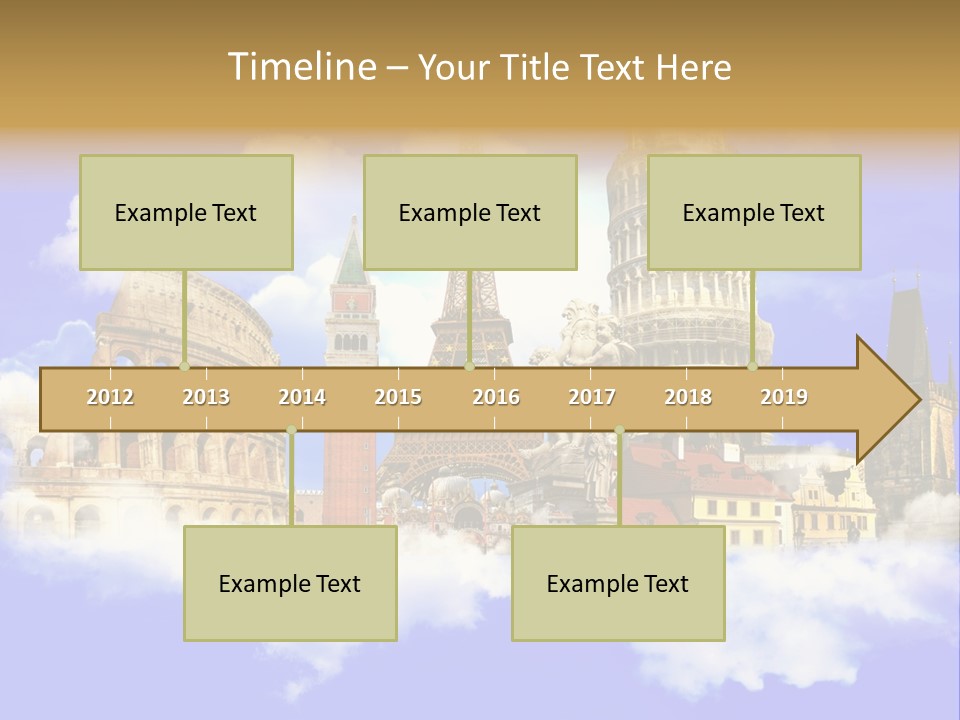 City Retro Collage PowerPoint Template