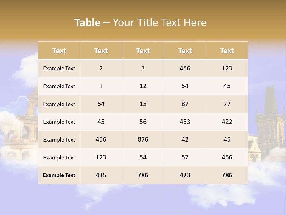 City Retro Collage PowerPoint Template