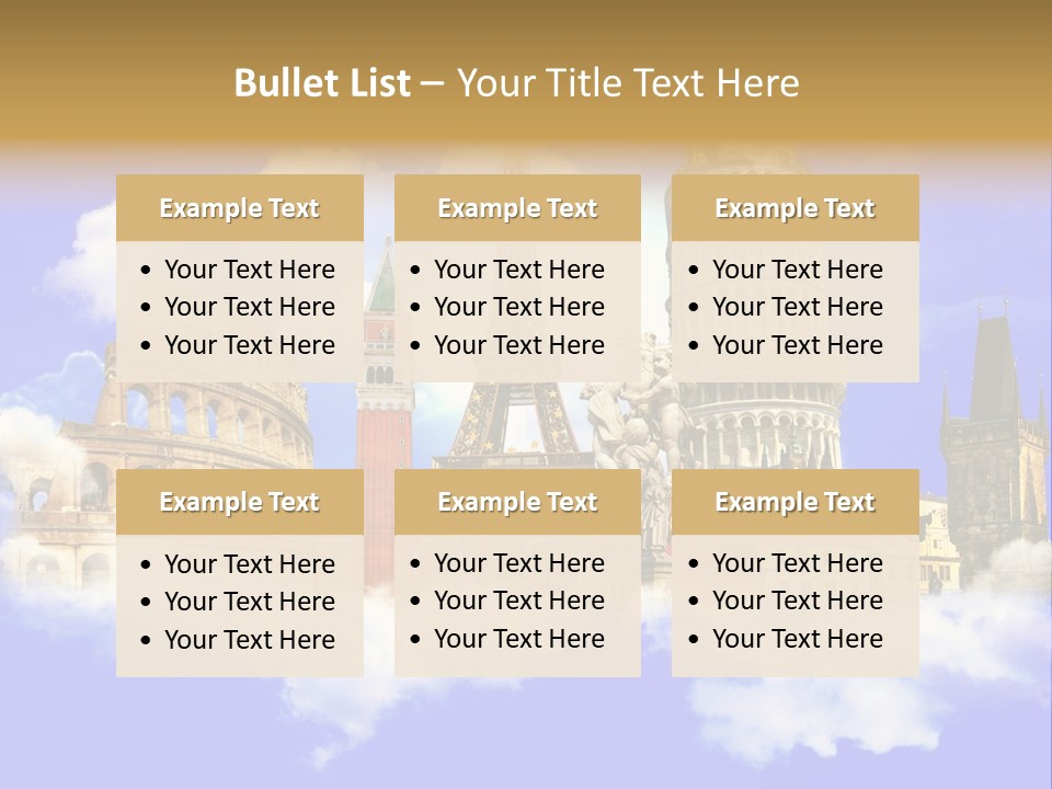 City Retro Collage PowerPoint Template