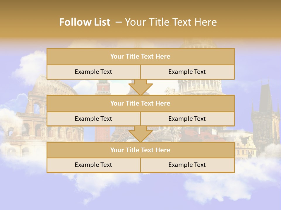 City Retro Collage PowerPoint Template