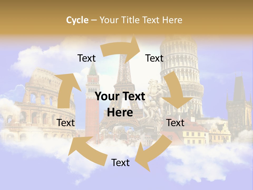 City Retro Collage PowerPoint Template