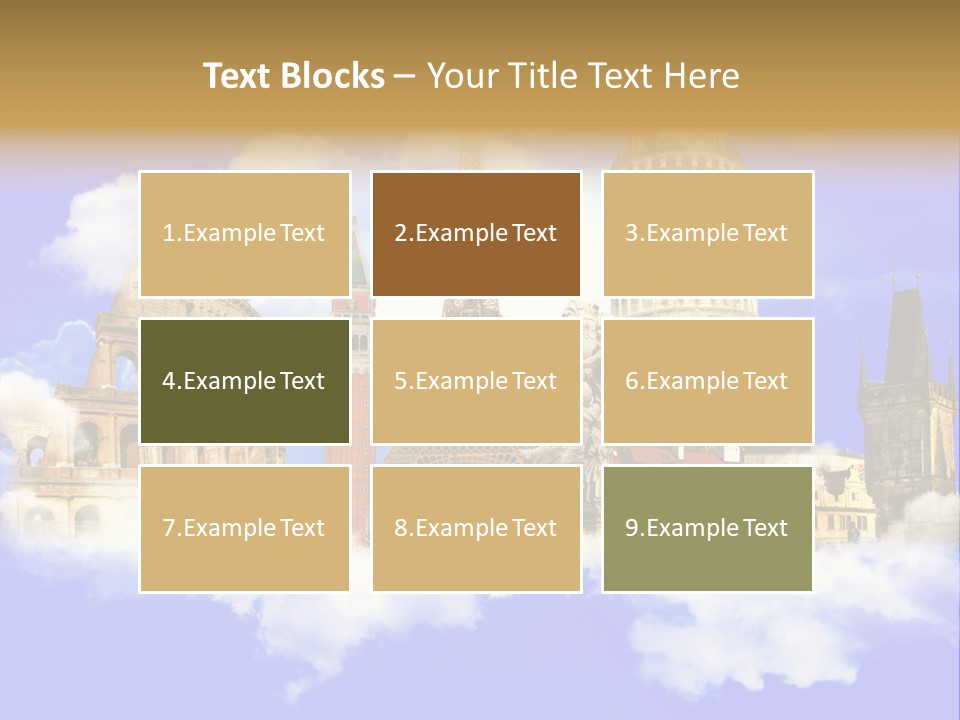 City Retro Collage PowerPoint Template