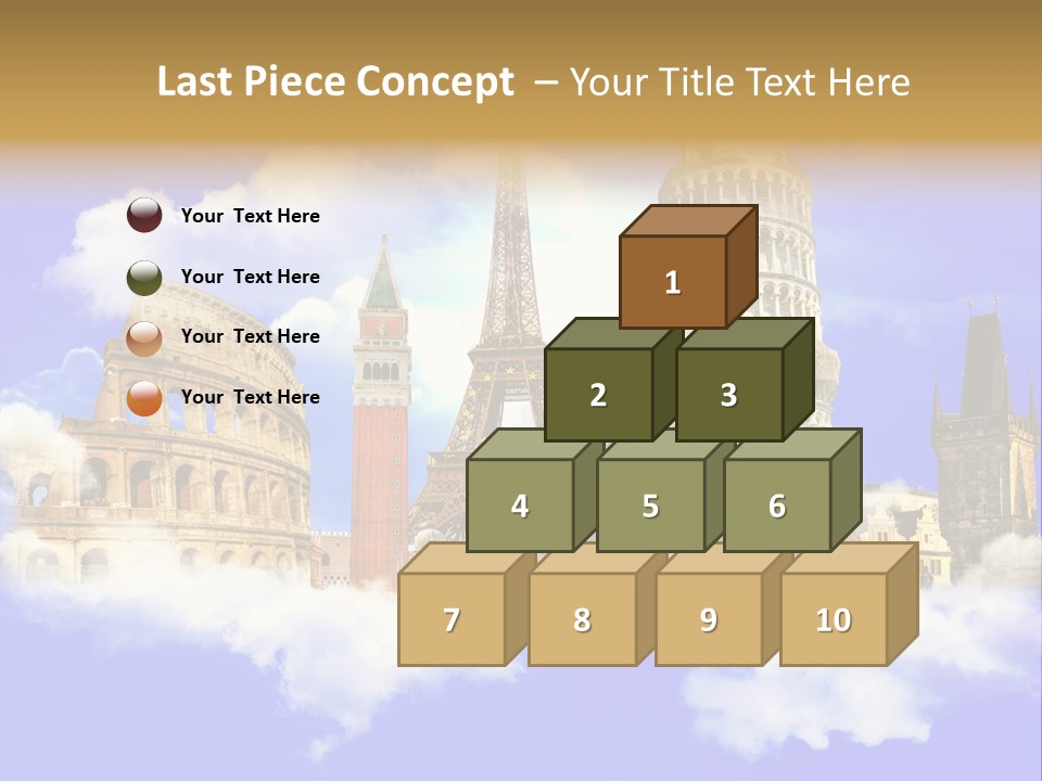 City Retro Collage PowerPoint Template