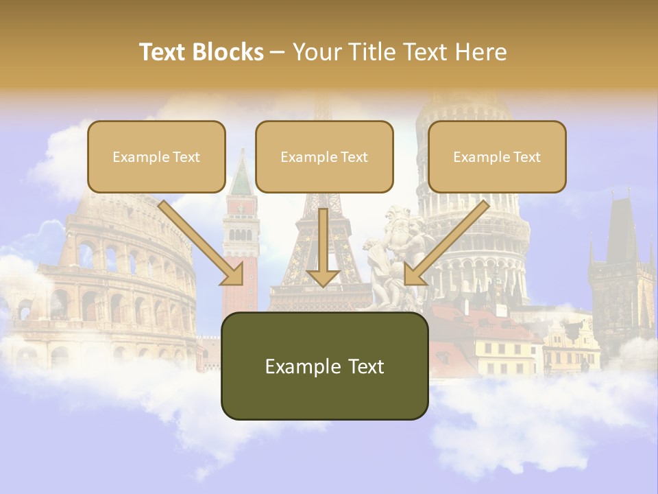 City Retro Collage PowerPoint Template